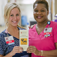 Left to right: Stephanie Jalloway, RN, BSN and Carolyn Lee, RN, BSN